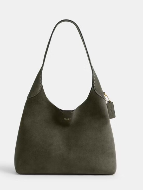 Coach Handbags - Coach Brooklyn Shoulder Bag 39 Olive XL